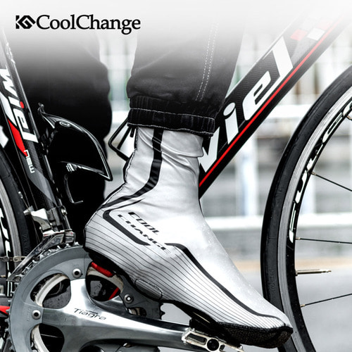 CoolChange 동계용 기모 자전거 슈커버 방한 방수방풍