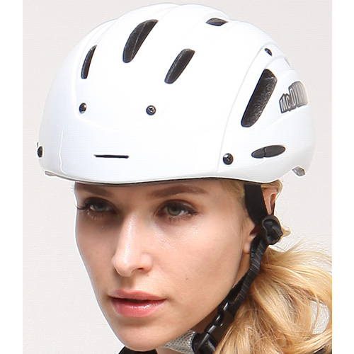 멀티 에어로 헬멧(유광화이트) [고글탈부착/안경착용자용 사용가능/밀착성이 우수하여,머리가 작아보임/2가지크기中 택일]