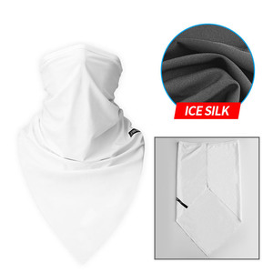 CoolChange Ice Silk 자전거마스크/White